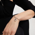 Rectangular link chain bracelet